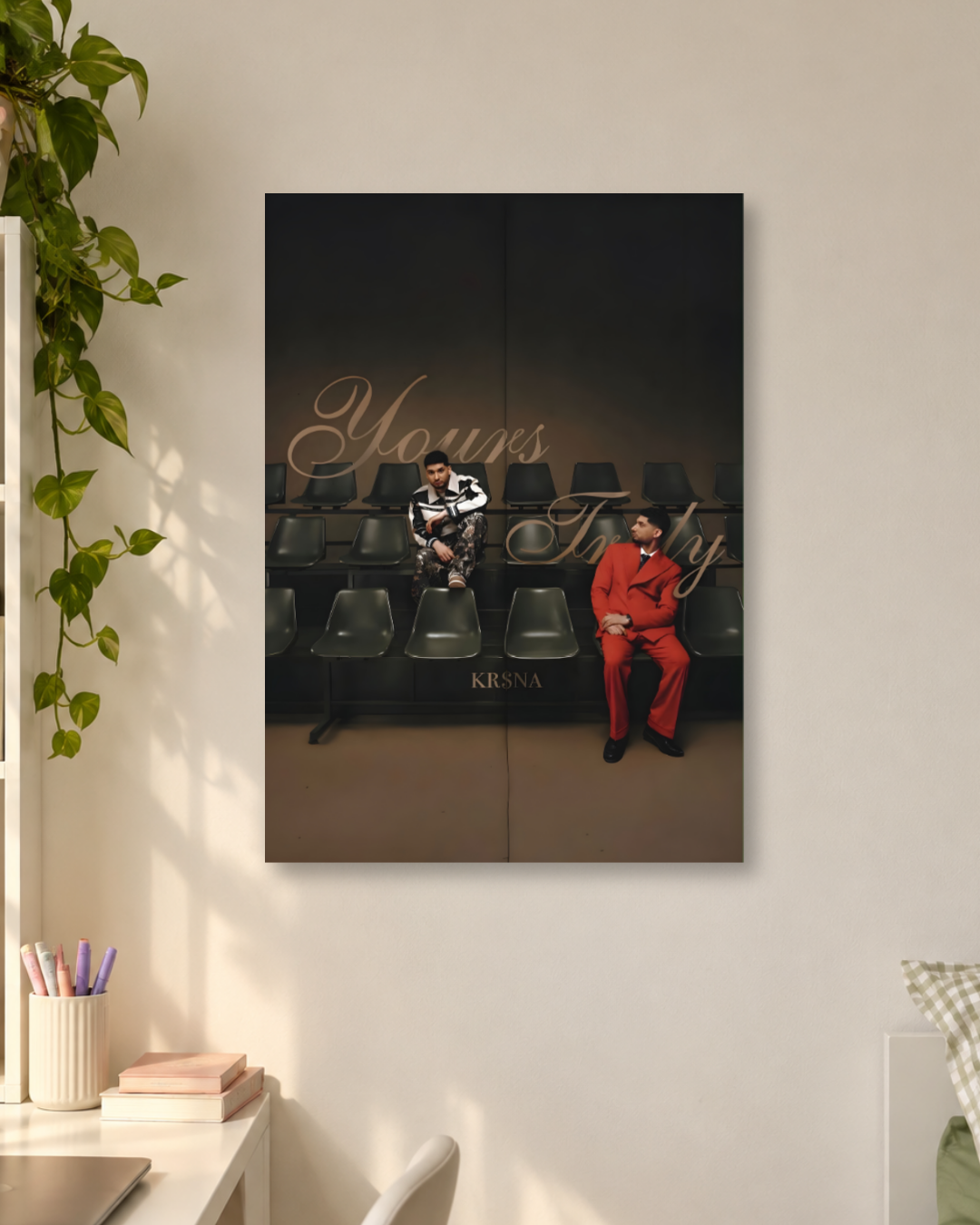 KR$NA "Yours Truly" Mixtape Official Album Poster – Premium Hip-Hop Wall Art