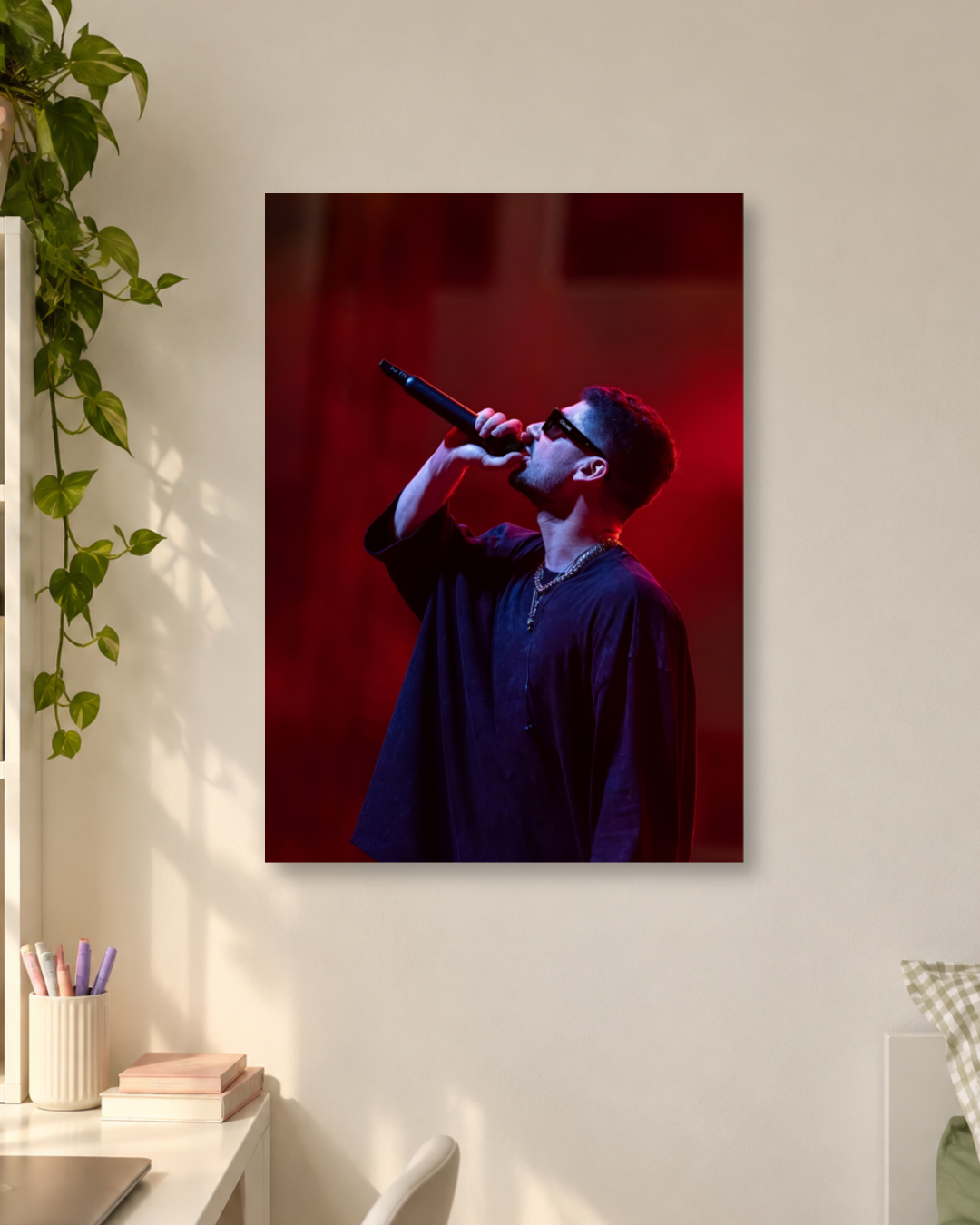 KR$NA Live Concert Poster – Indian Rapper Hip Hop Wall Posters